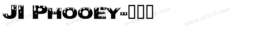 JI Phooey字体转换